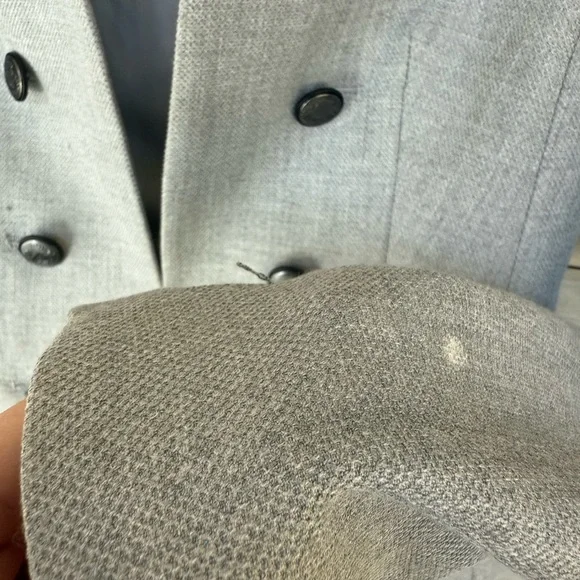 White House Black Market Light Gray Blazer - Picture 8 of 17